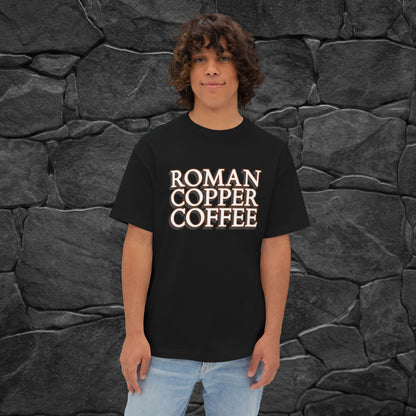 ROMAN COPPER COFFEE Unisex Oversized Boxy Tee