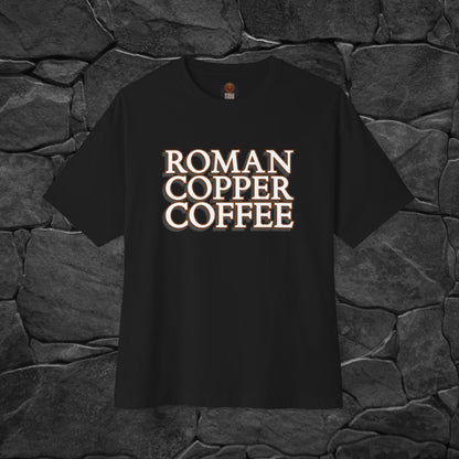 ROMAN COPPER COFFEE Unisex Oversized Boxy Tee