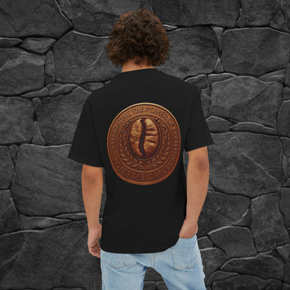 ROMAN COPPER COFFEE Unisex Oversized Boxy Tee
