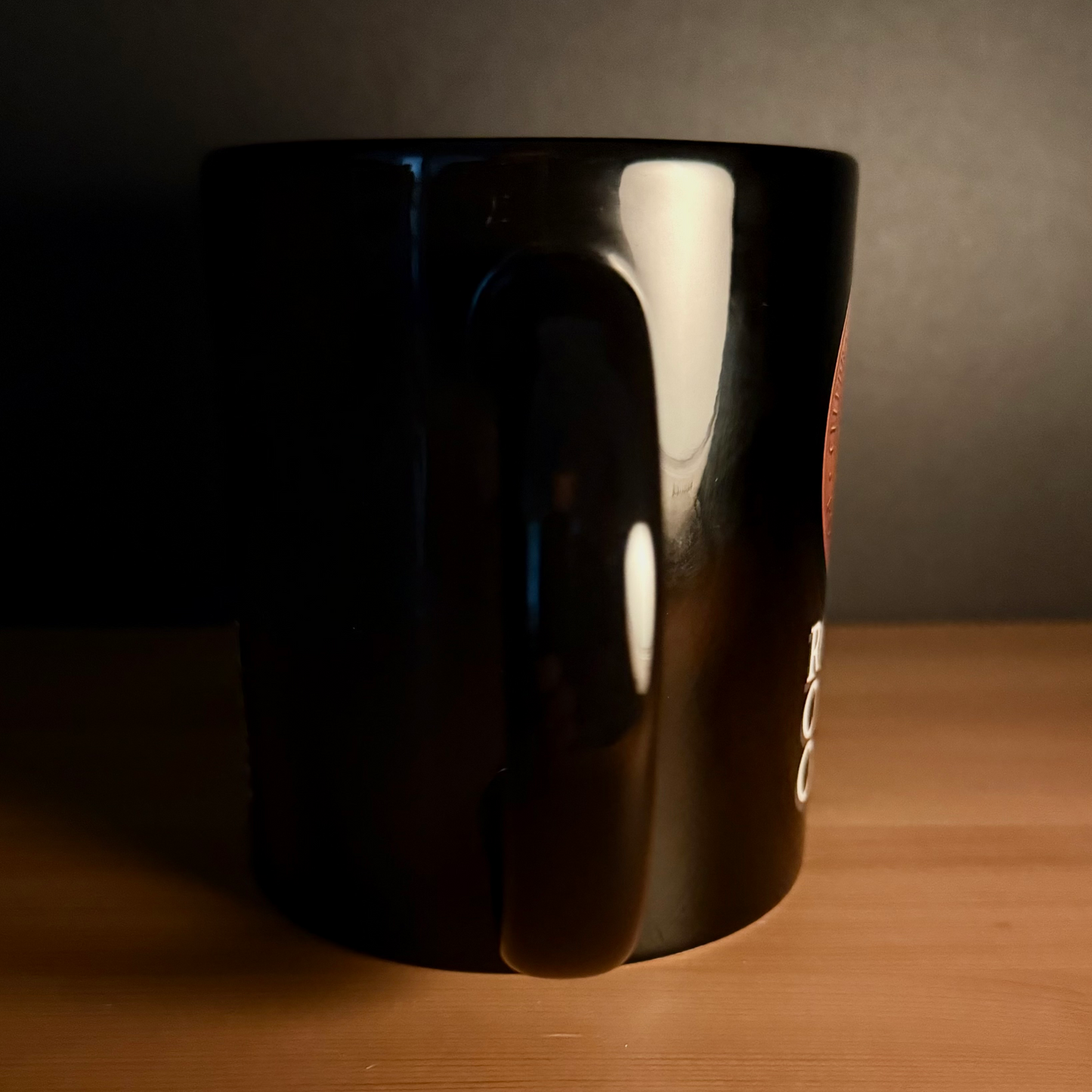 ROMAN COPPER COFFEE Black Mug (11oz)