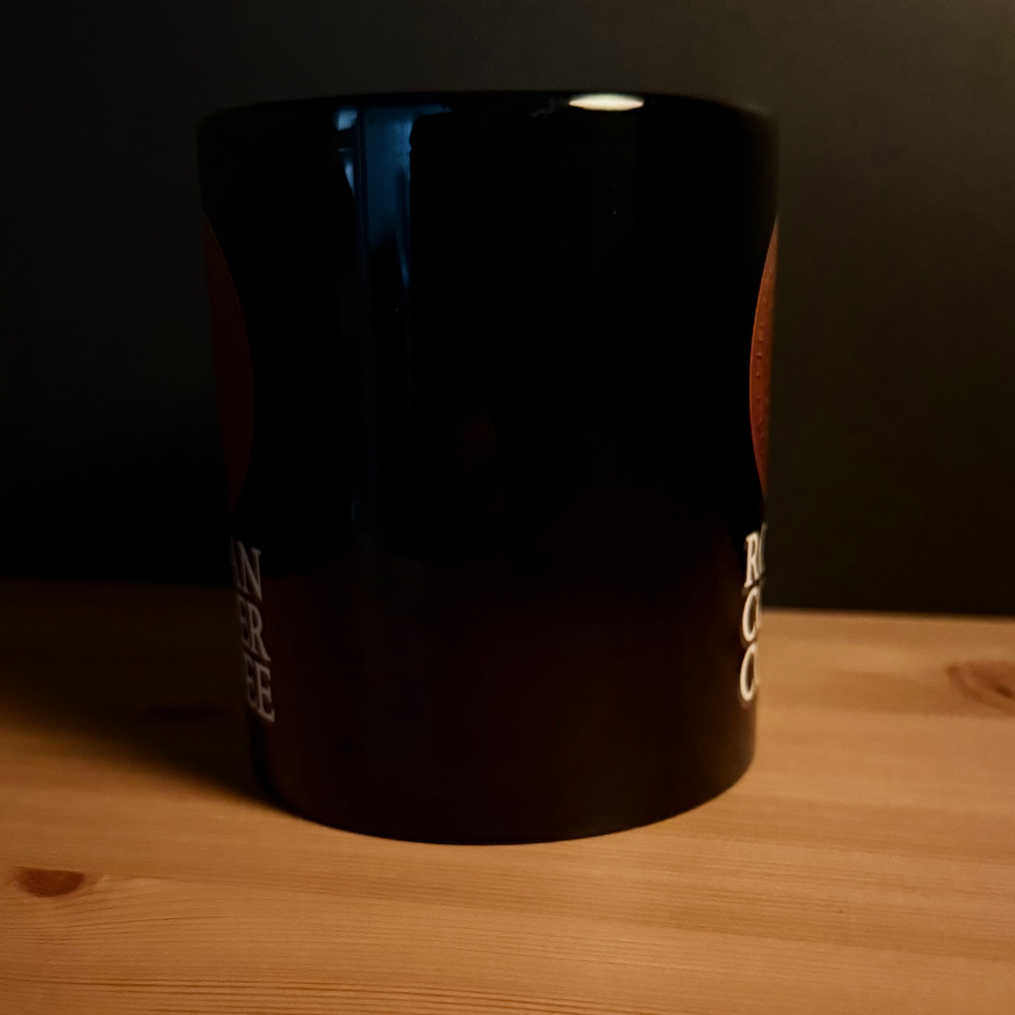 ROMAN COPPER COFFEE Black Mug (11oz)